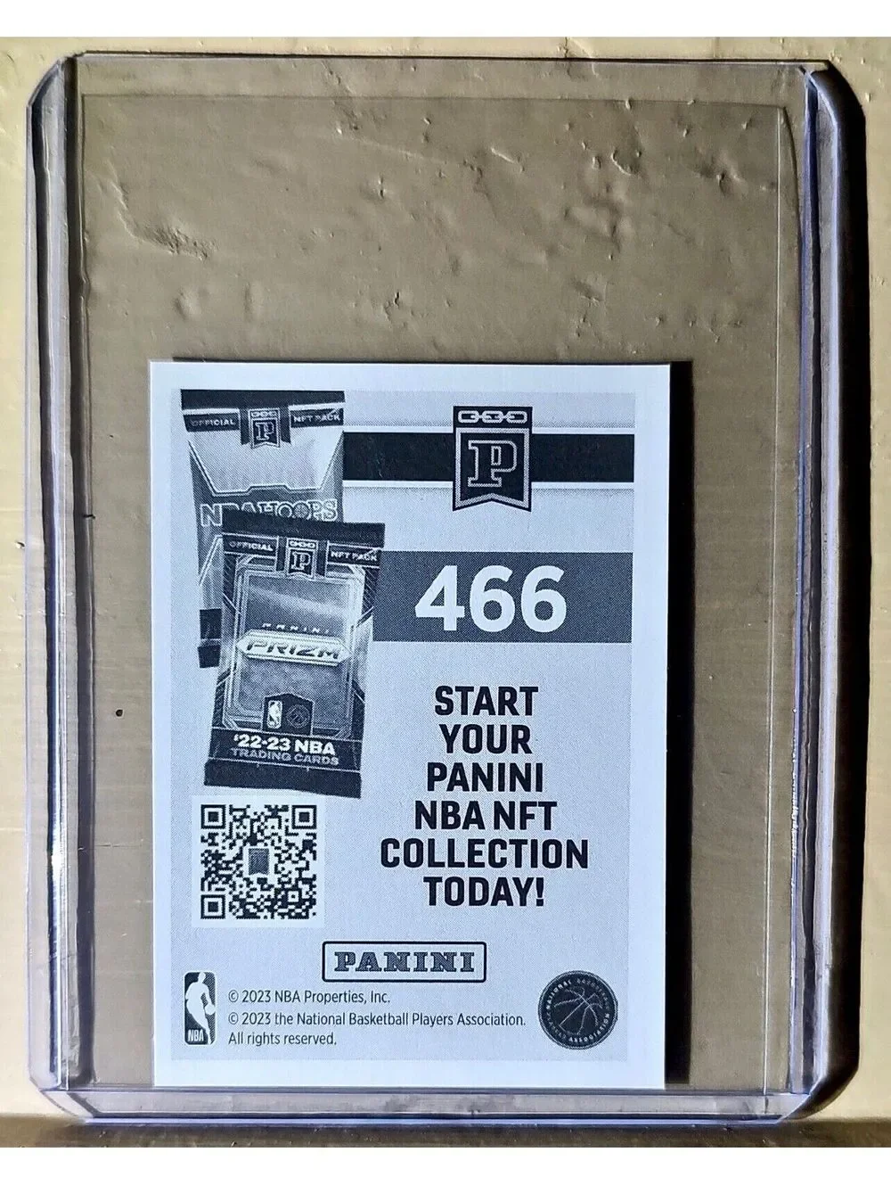 2023-24 Tre Jones Panini NBA Basketball #466 Sticker San Antonio Spurs